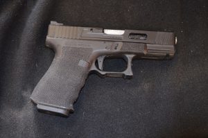 Replica Rubber Gun / Pistol, Stunt Film Prop